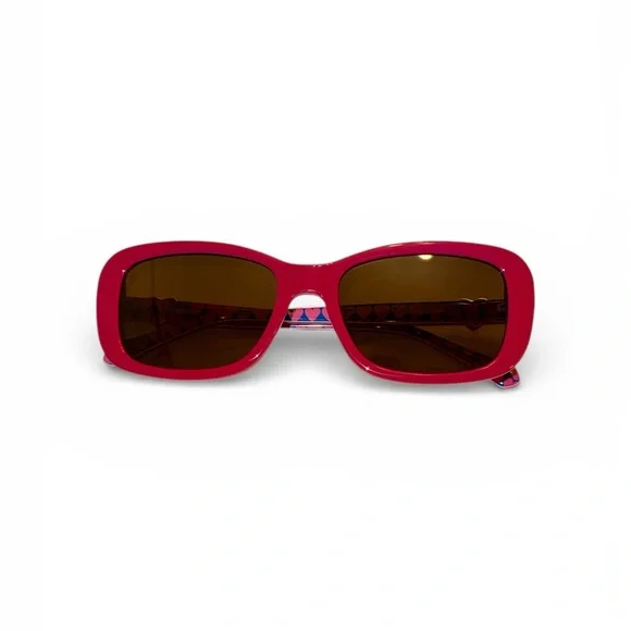 SOLD - Love Moschino Sunglasses in Fuchsia - Picture 12 of 12